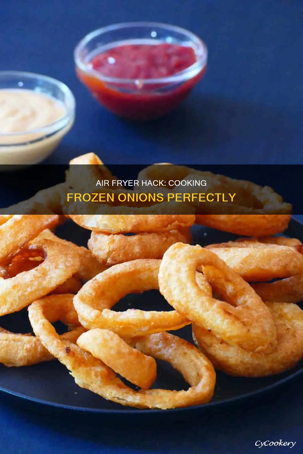 how to cook frozen onions in air fryer