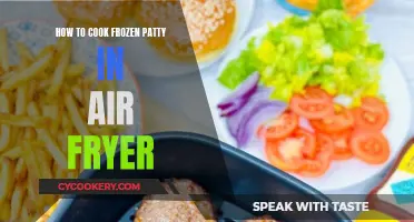 Crispy Patty Perfection: Air Fryer Tips for Frozen Goodness