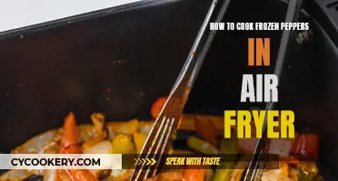 Air Fryer Magic: Frozen Peppers, Quick Cooking!