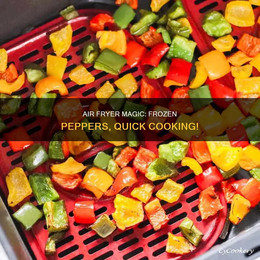 how to cook frozen peppers in air fryer