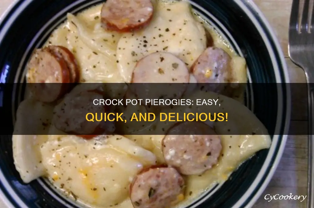 how to cook frozen pierogies in a crock pot