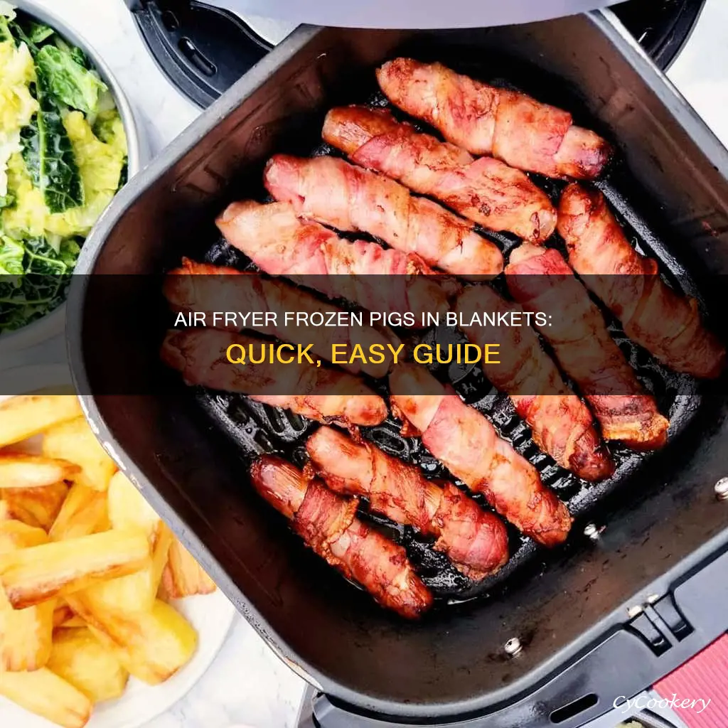 how to cook frozen pigs in blankets in air fryer