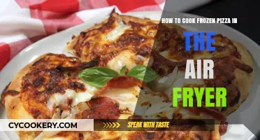 Crispy, Cheesy Delight: Air Fryer Frozen Pizza Perfection