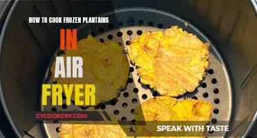 Air Fryer Magic: Frozen Plantains, Perfectly Cooked