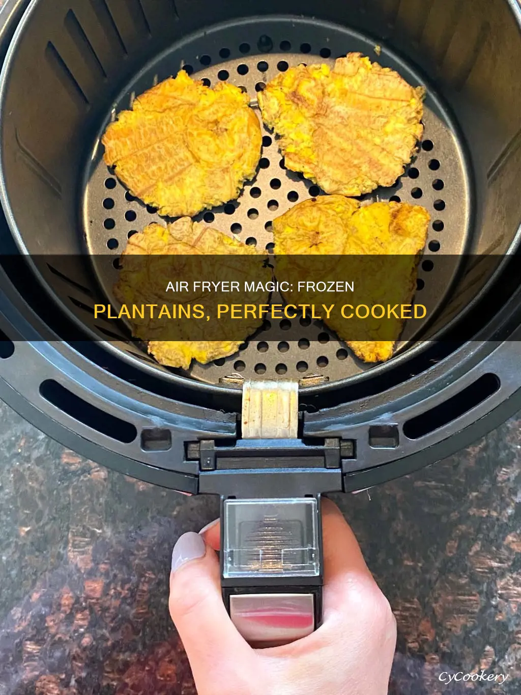 how to cook frozen plantains in air fryer
