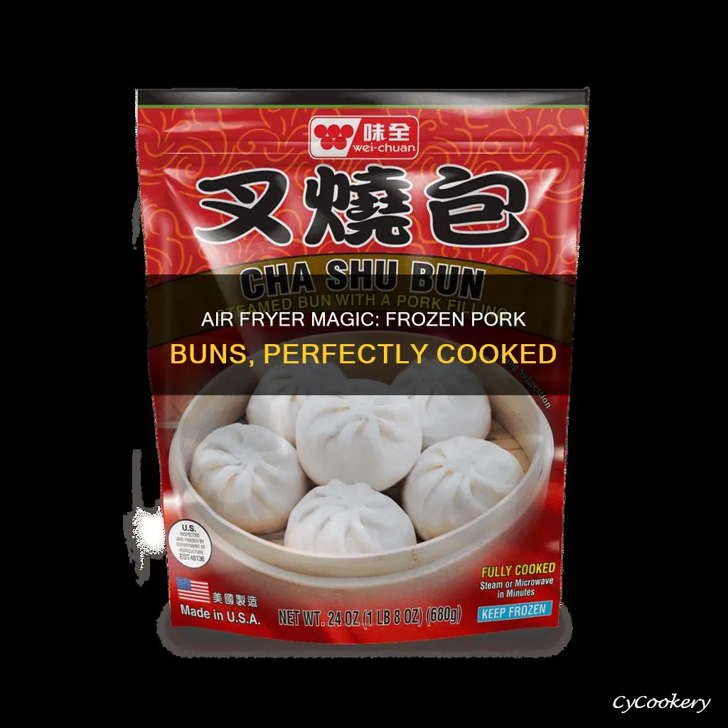 how to cook frozen pork buns in air fryer