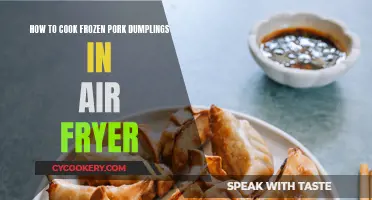 Crispy, Easy-Baked Dumplings: Air Fryer Transformation for Frozen Pork