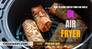 Air Fryer Hack: Frozen Pork Egg Rolls