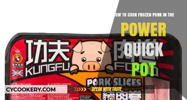 Quick Pot: Cooking Frozen Pork the Right Way