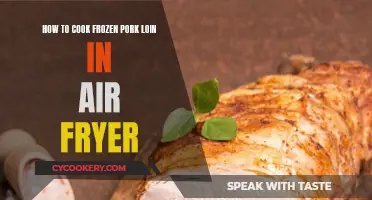 Air Fryer Frozen Pork Loin: Quick, Easy, Delicious