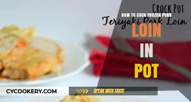 Easy Pot-Cooked Frozen Pork Loin: A Quick Guide