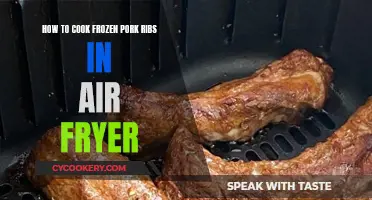 Air Fryer Magic: Frozen Pork Ribs Perfection