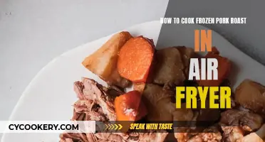 Air Fryer Frozen Pork Roast: Quick, Easy, Delicious!