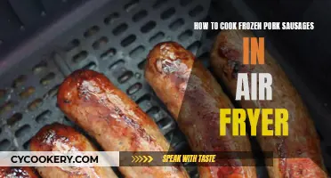 Air-Fryer Hack: Frozen Pork Sausages, Quick and Easy!