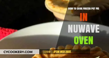 Cooking Frozen Pot Pie: Nuwave Oven Style