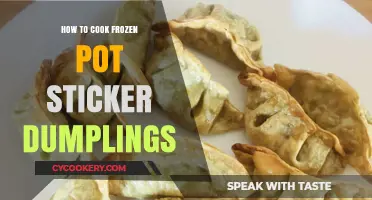 Tasty Dumplings: Cooking Frozen Pot Stickers