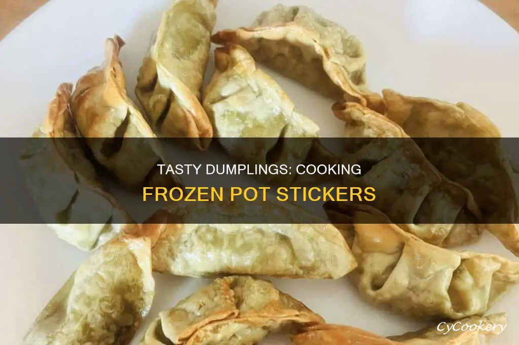 how to cook frozen pot sticker dumplings