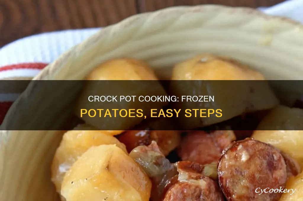 how to cook frozen potatoes in crock pot