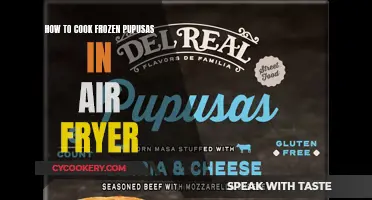 Air Fryer Magic: Frozen Pupusas, Perfectly Cooked