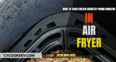 Air Fryer Hack: Frozen Burgers, Quick!