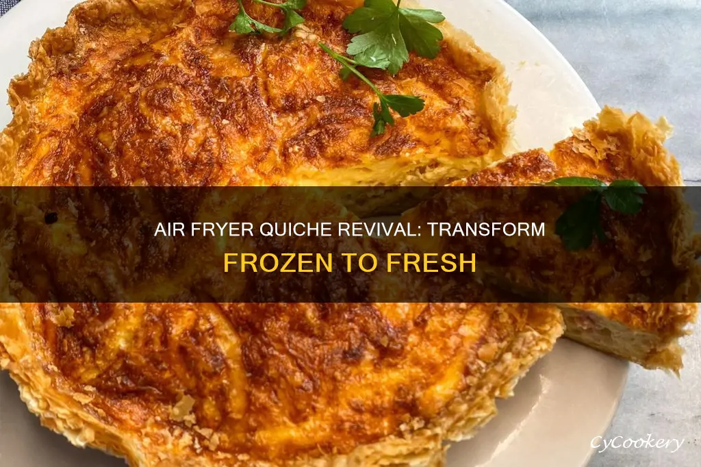 how to cook frozen quiche in air fryer