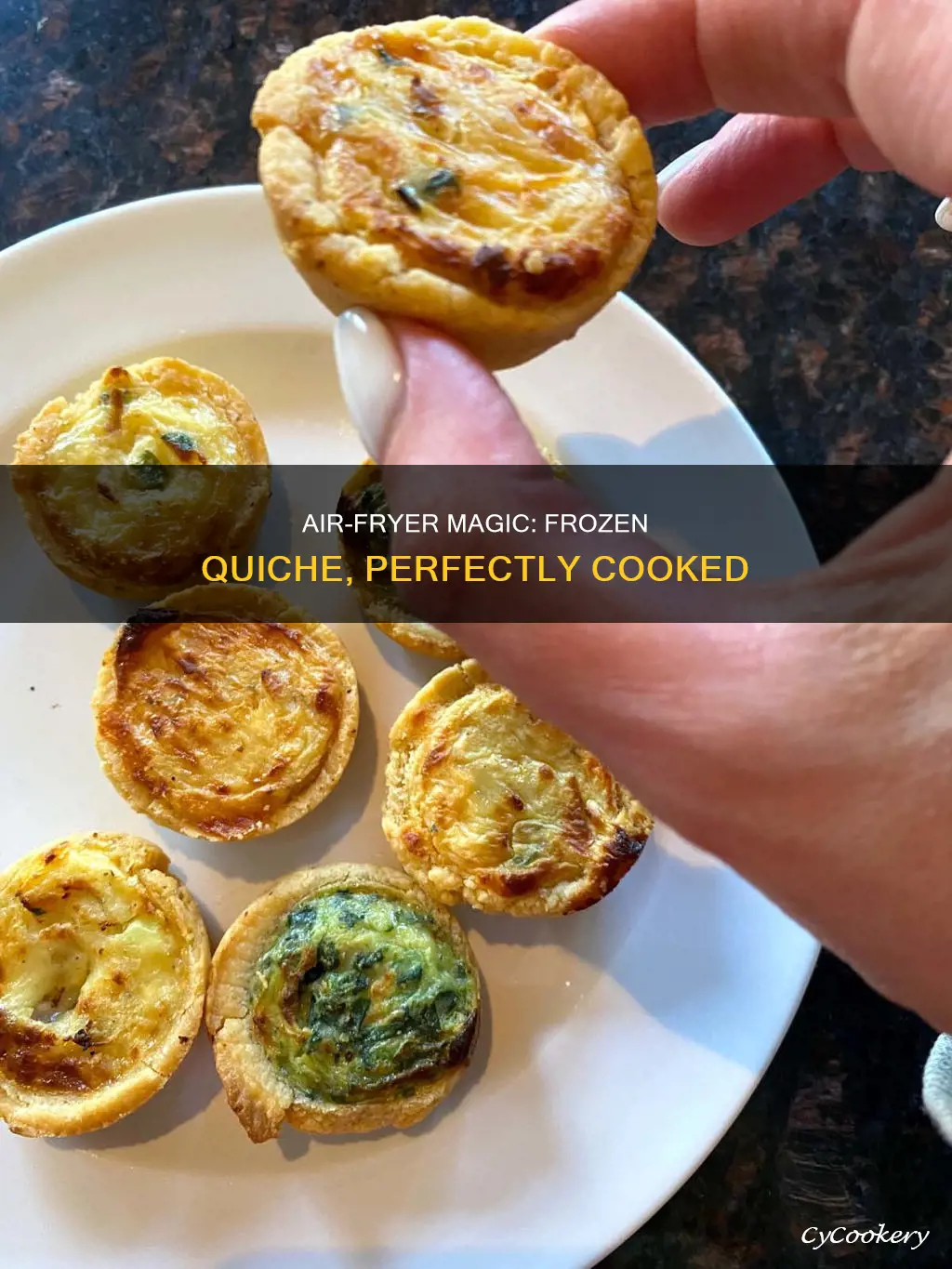 how to cook frozen quiche in air fryer