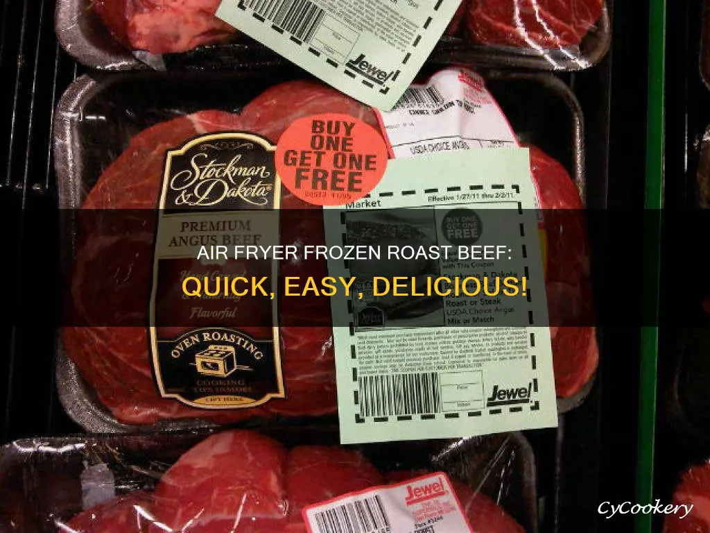 how to cook frozen roast beef in air fryer
