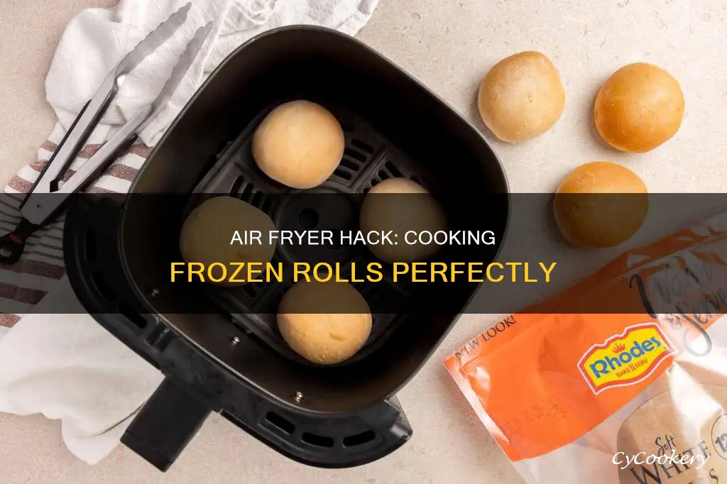 how to cook frozen rolls in air fryer