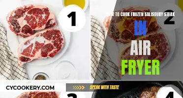 Air Fryer Hack: Frozen Salisbury Steak, Perfectly Cooked