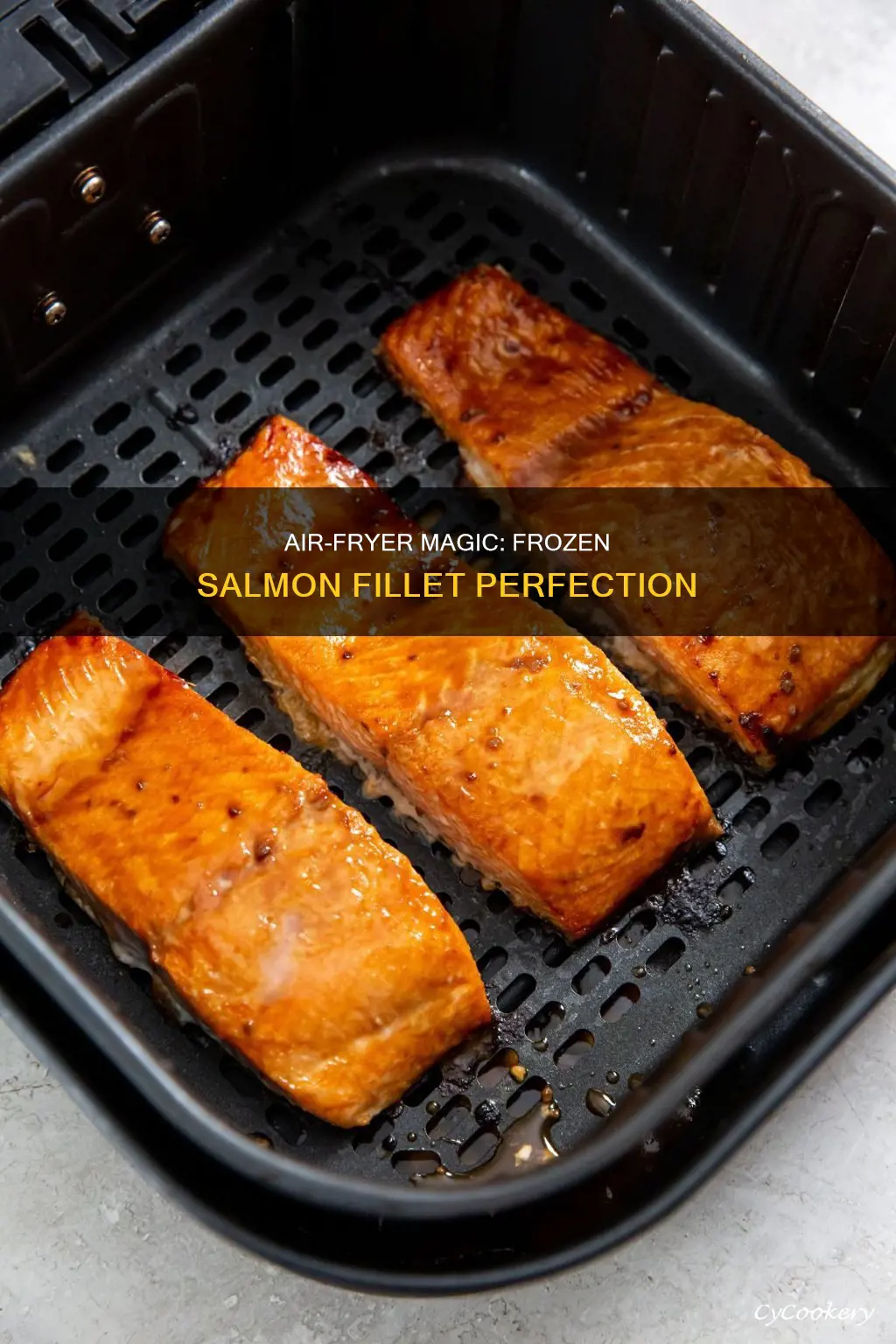 how to cook frozen salmon fillet in air fryer