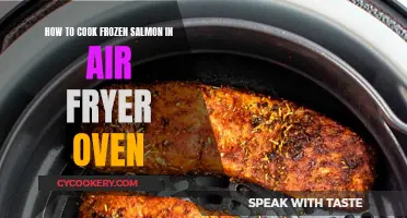 Crispy, Healthy Salmon: Air Fryer Oven Cooking Made Easy