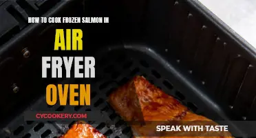 Air Fryer Oven: Cooking Frozen Salmon, Quick and Easy!