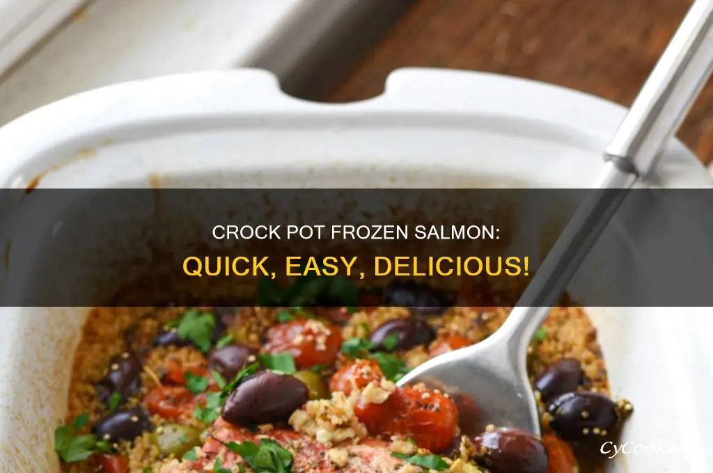 how to cook frozen salmon in crock pot