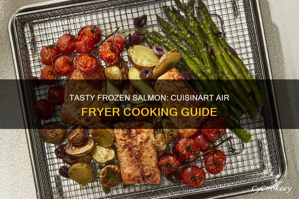 how to cook frozen salmon in cuisinart air fryer