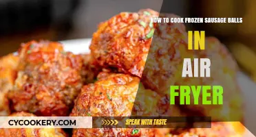 Crispy Sausage Balls: Air Fryer Magic in 15 Minutes!