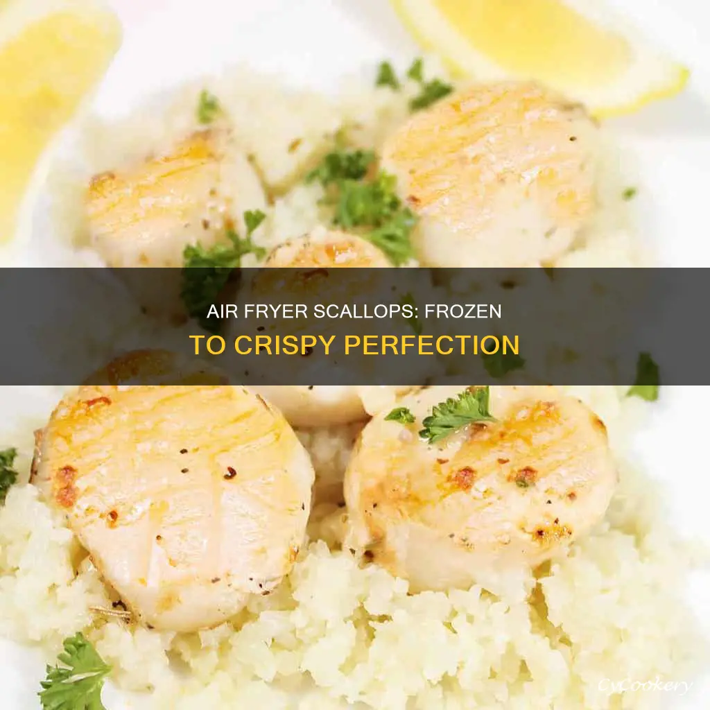 how to cook frozen scallops air fryer