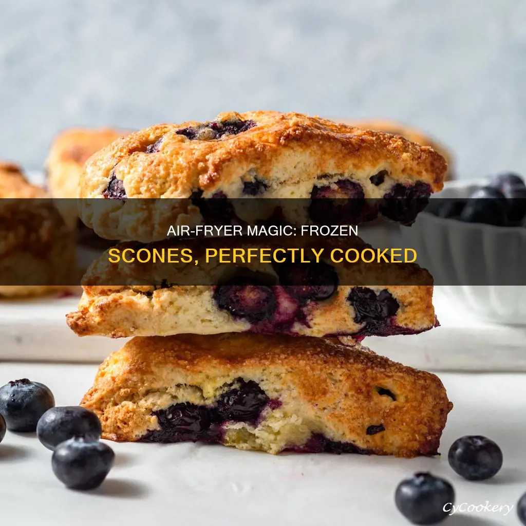 how to cook frozen scones in an air fryer