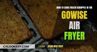 Air-Frying Frozen Scrapple: Quick, Easy, Delicious