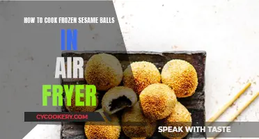 Air Fryer Hack: Frozen Sesame Balls, Quick and Easy!