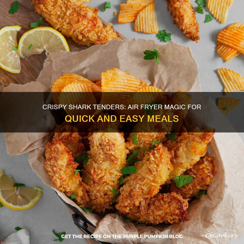 how to cook frozen shark tenders in the air fryer