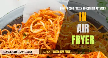 Crispy Shoestring Potatoes: Air Fryer Magic in 15 Minutes!