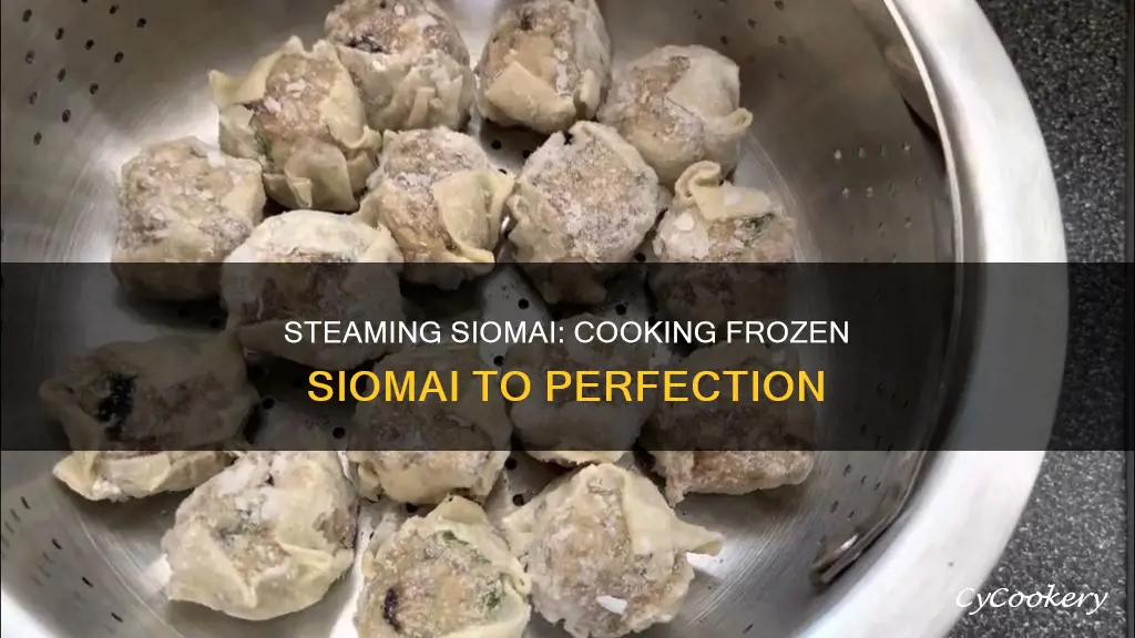 how to cook frozen siomai in steamer