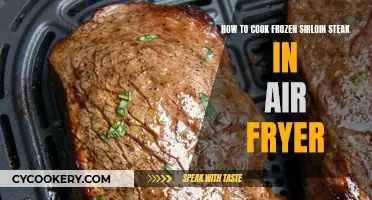 Air Fryer Sirloin Steak: Frozen to Perfectly Cooked