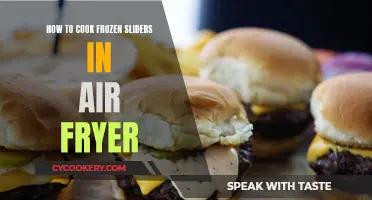 Air Fryer Hack: Frozen Sliders, Quick and Easy!
