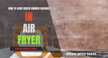 Air Fryer Frozen Smoked Sausage: Quick, Easy, Delicious!