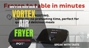 Vortex Air Fryer Magic: Cooking Frozen Snacks to Perfection