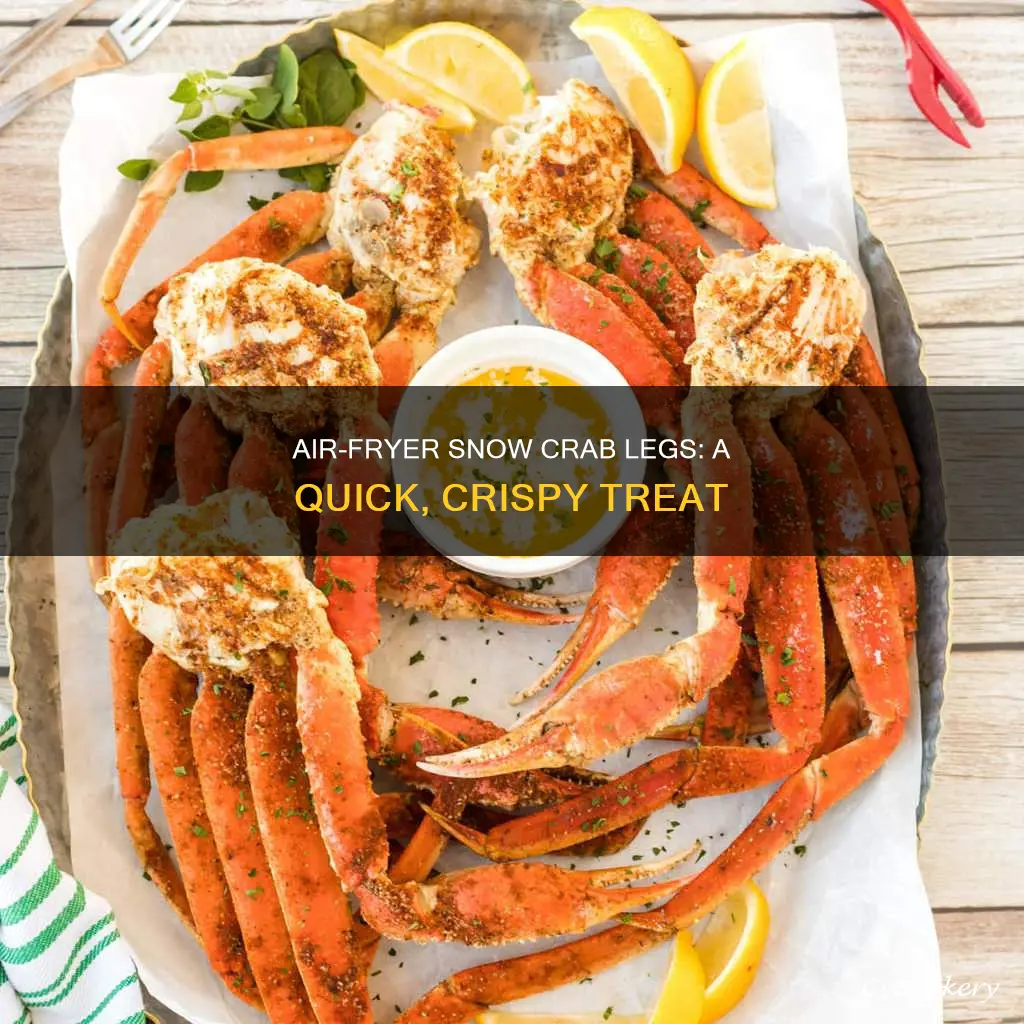 how to cook frozen snow crab legs in air fryer