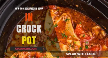 Crock Pot Cooking: Frozen Soup Simplified