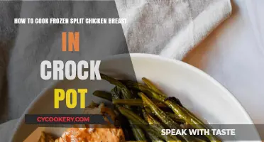 Crock-Pot Cooking: Frozen Split Chicken Breasts