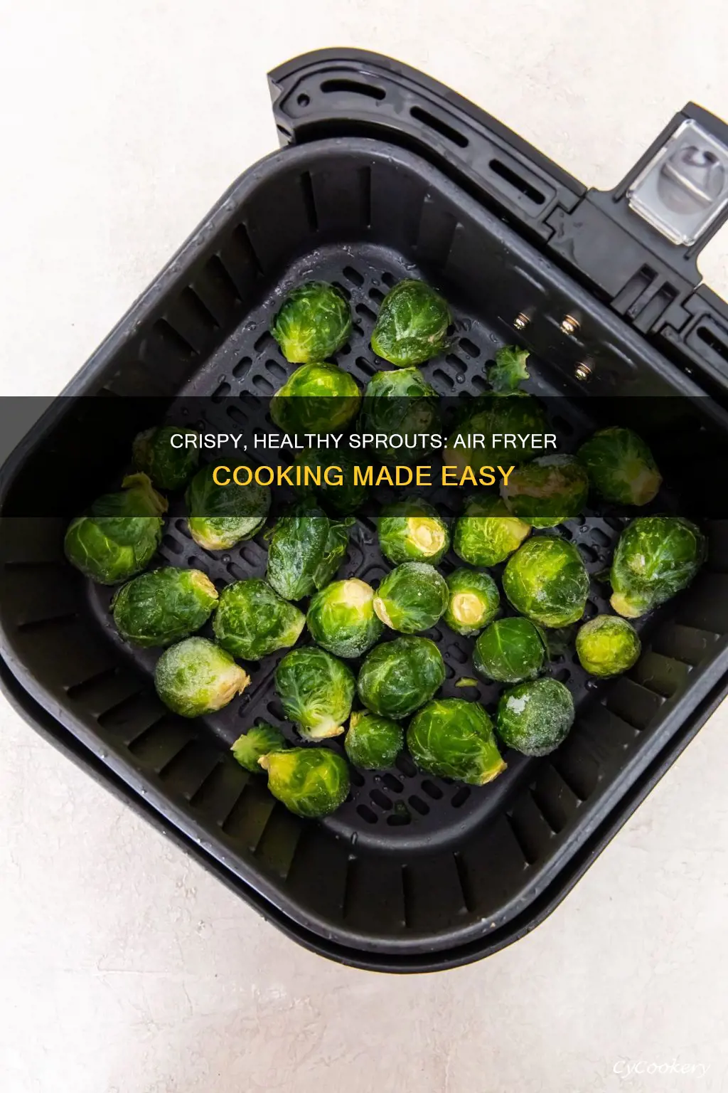 how to cook frozen sprouts in air fryer